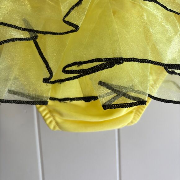 RUBIE'S Toddler 18-24 mos. BUMBLE BEE Bodysuit w Wings Halloween Cosplay Costume - Picture 3 of 3